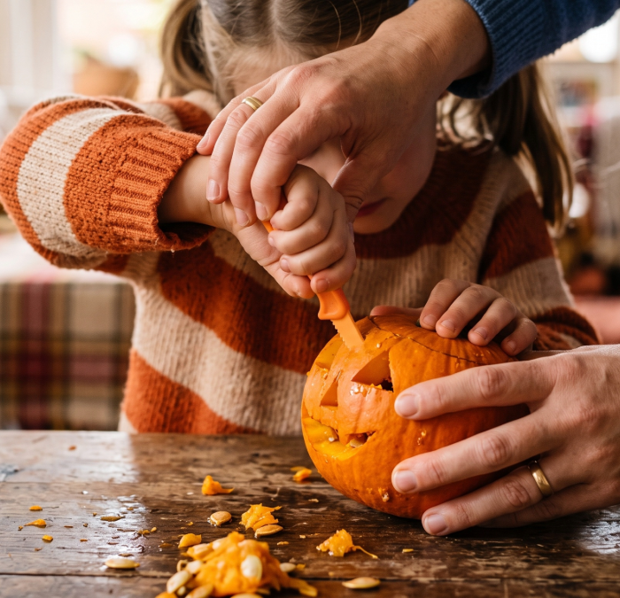 pumpkin carving for kids in north grosvenordale ct